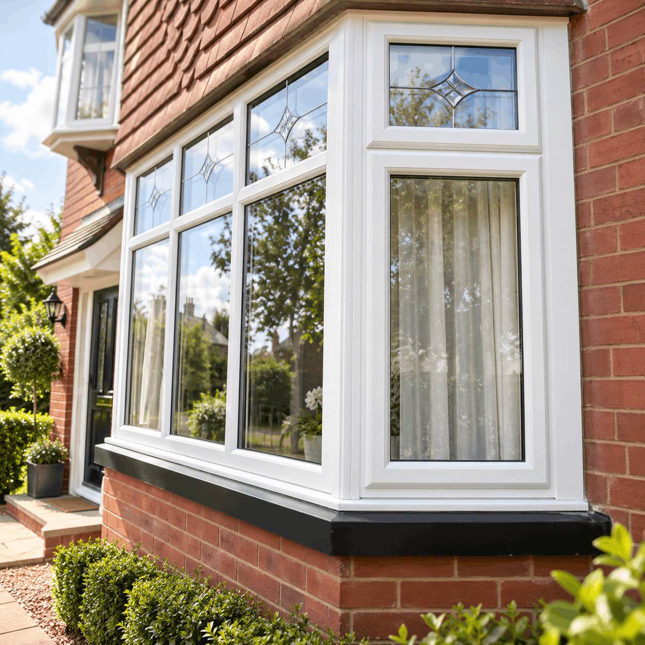 Bay window creating additional space