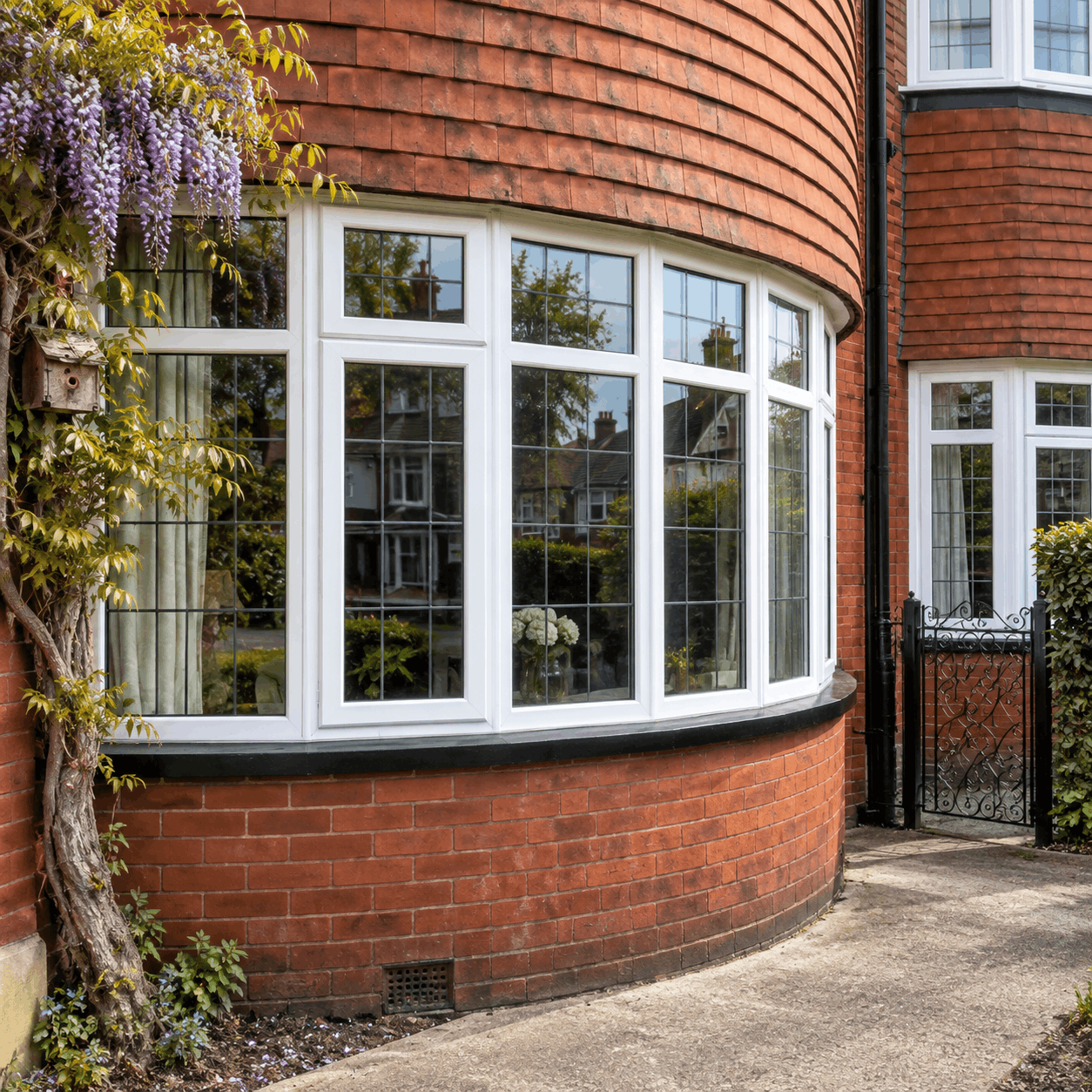 Exterior Bramley bay window